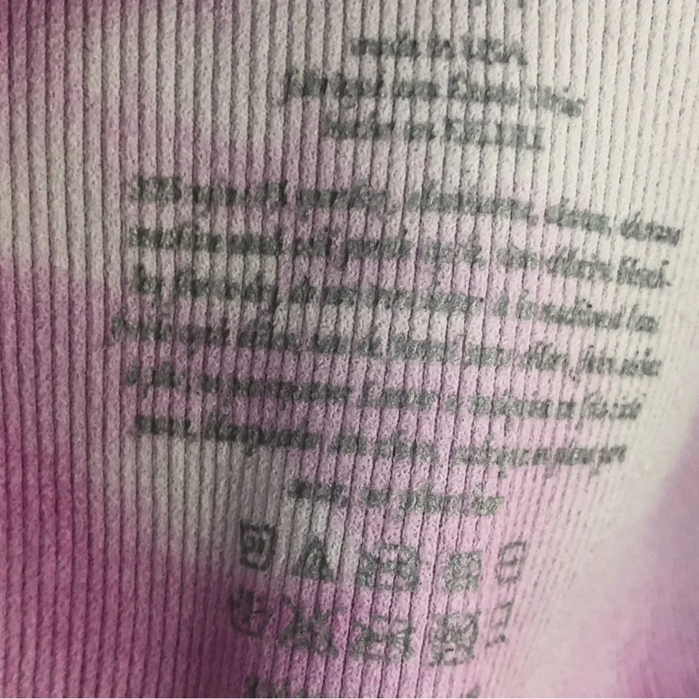 Free People Movement Pink Tie Dye Seamless On The Radar Sports Bra XS - Picture 13 of 13